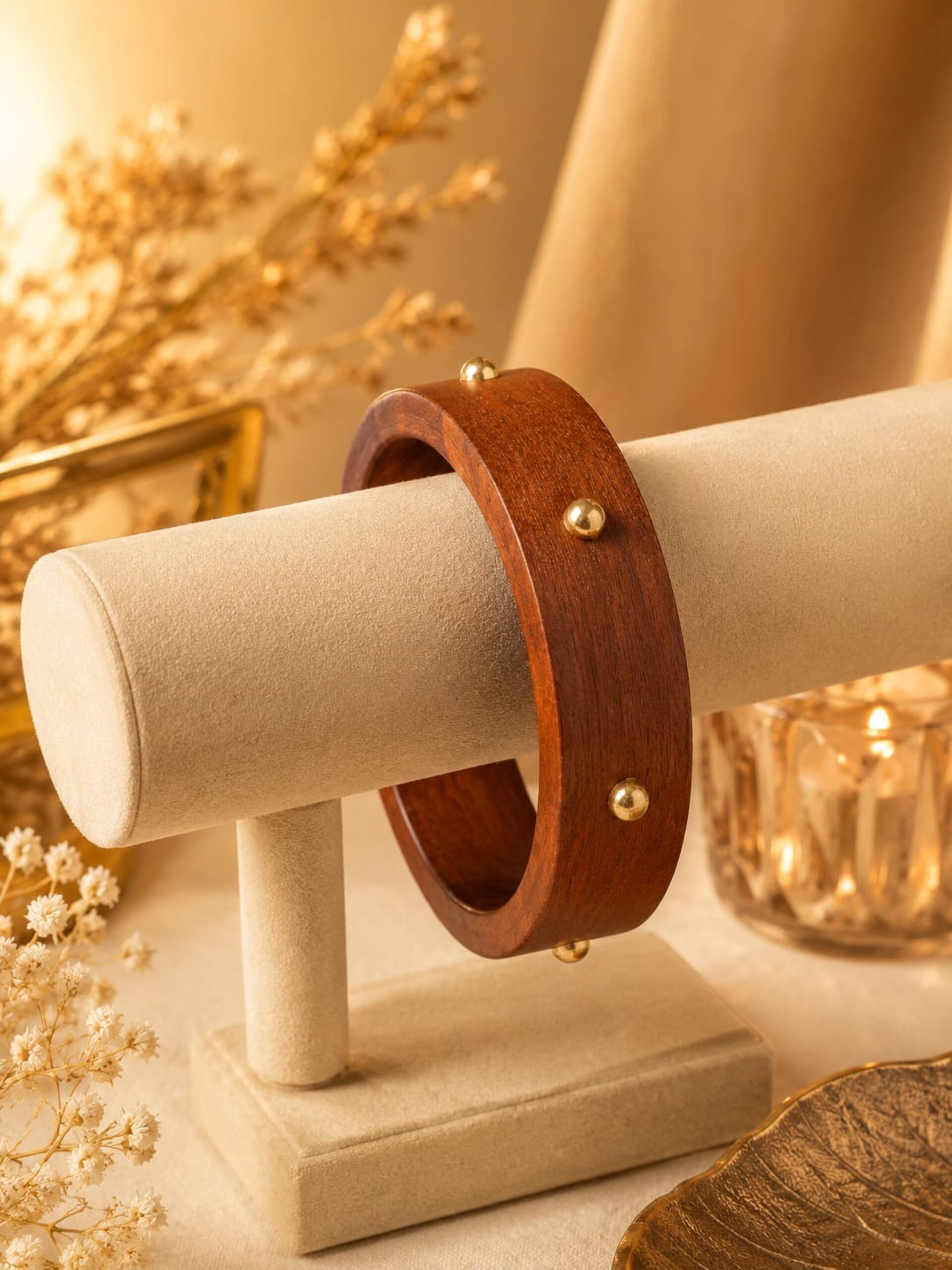 EROS - Heritage Wood Cuff Bangle