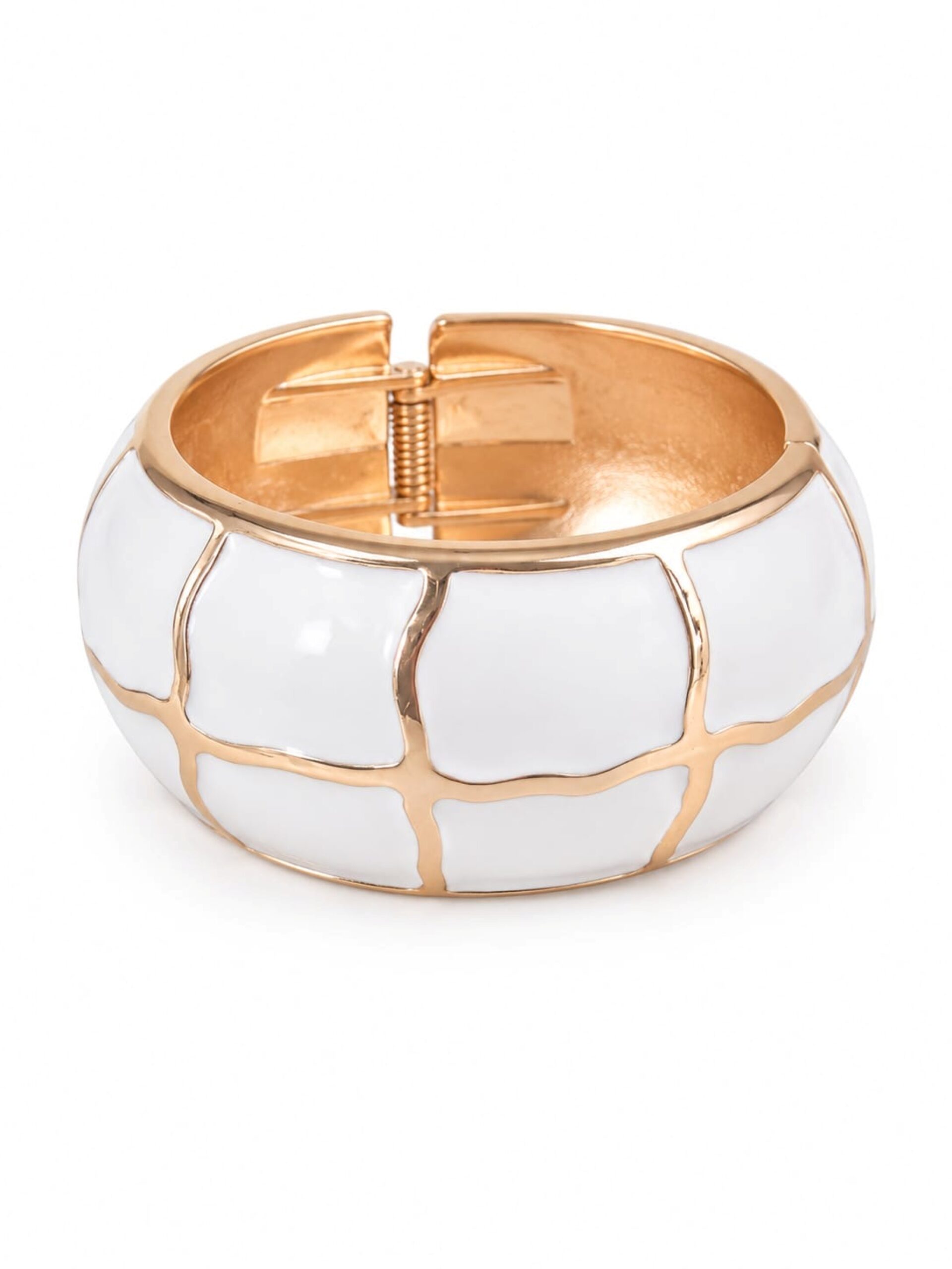 EROS - Ivory Bloom Statement Bangle