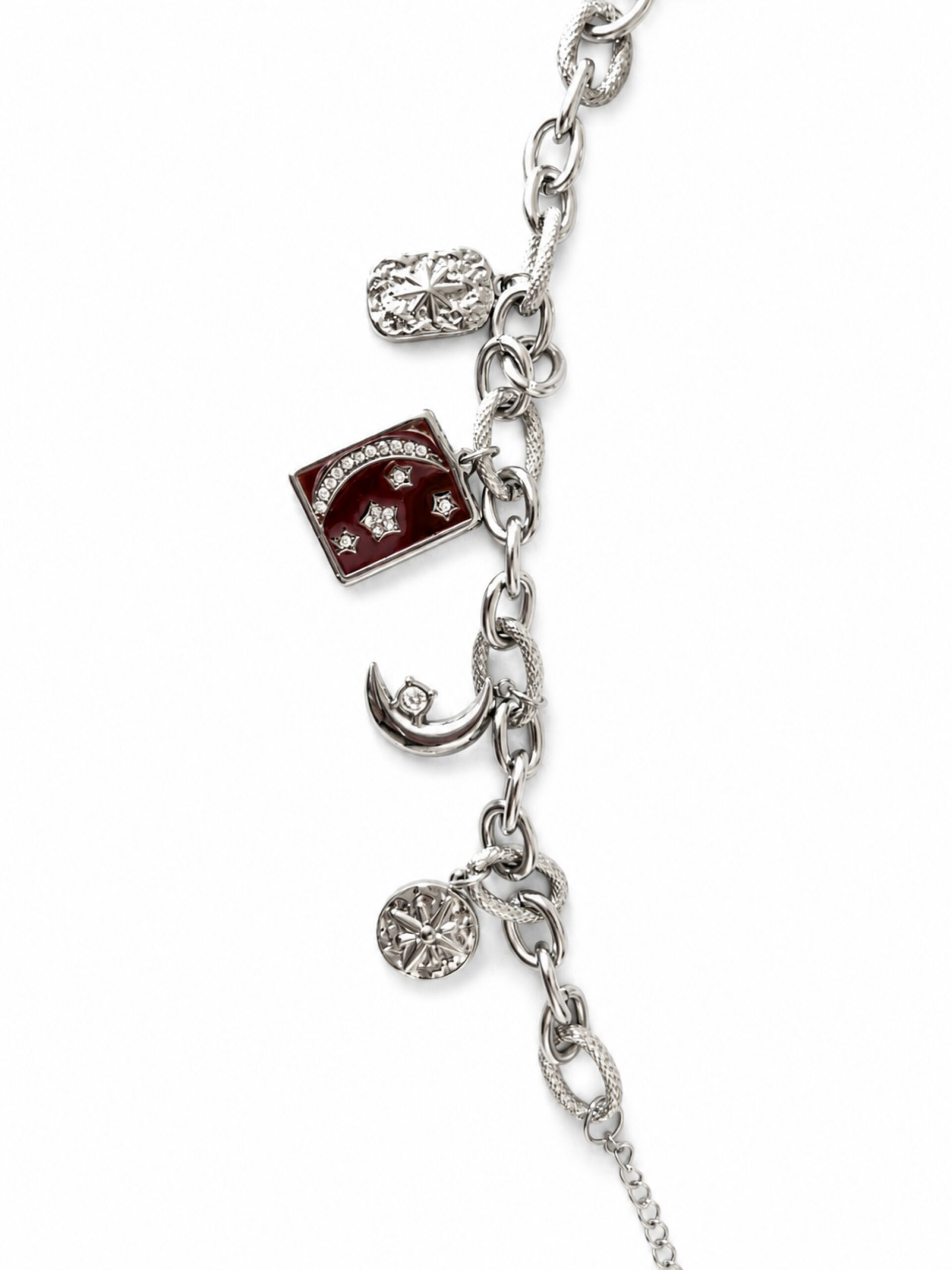 EROS - Celestial Charm Silver Bracelet