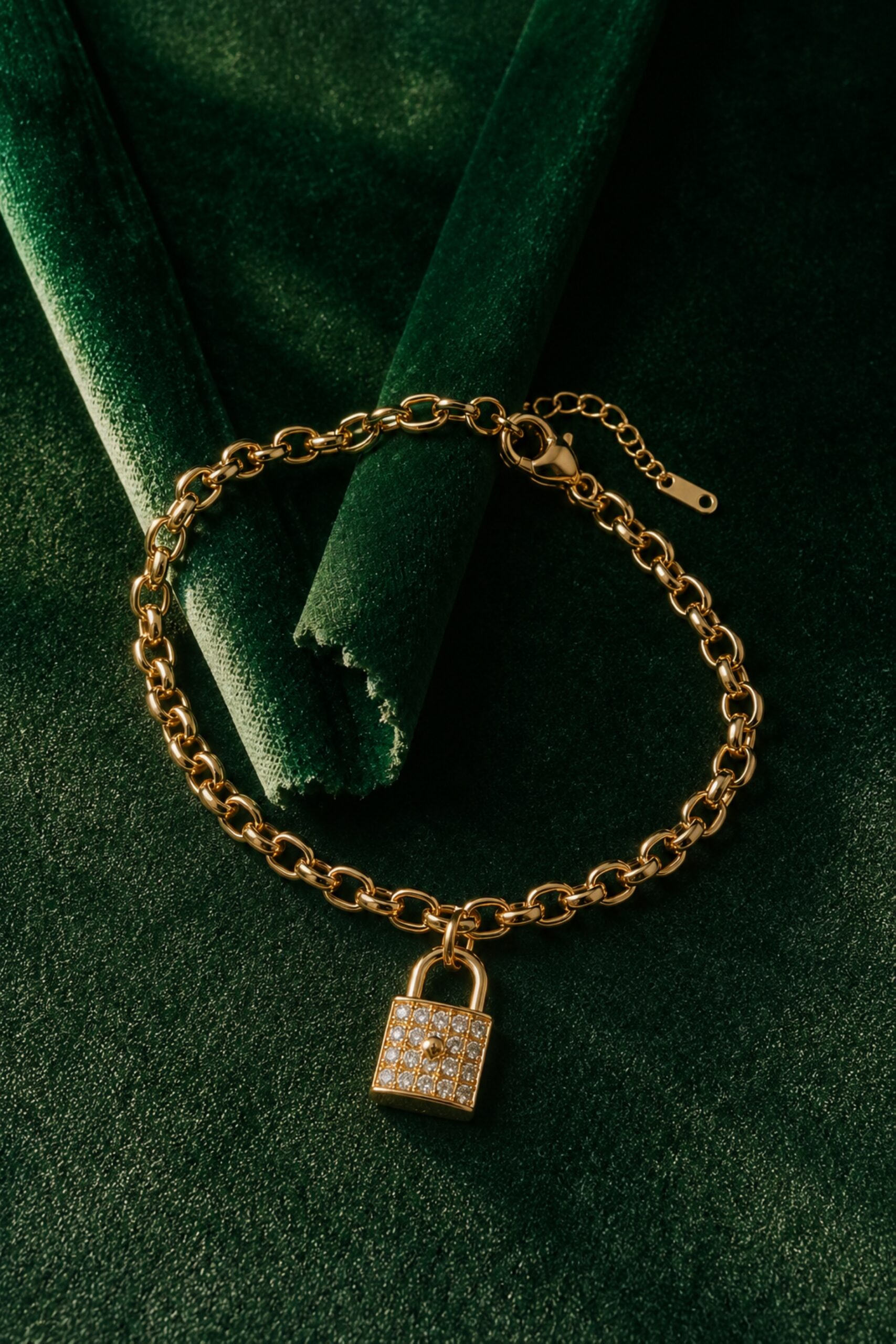 EROS - Luxe Lock Charm Bracelet