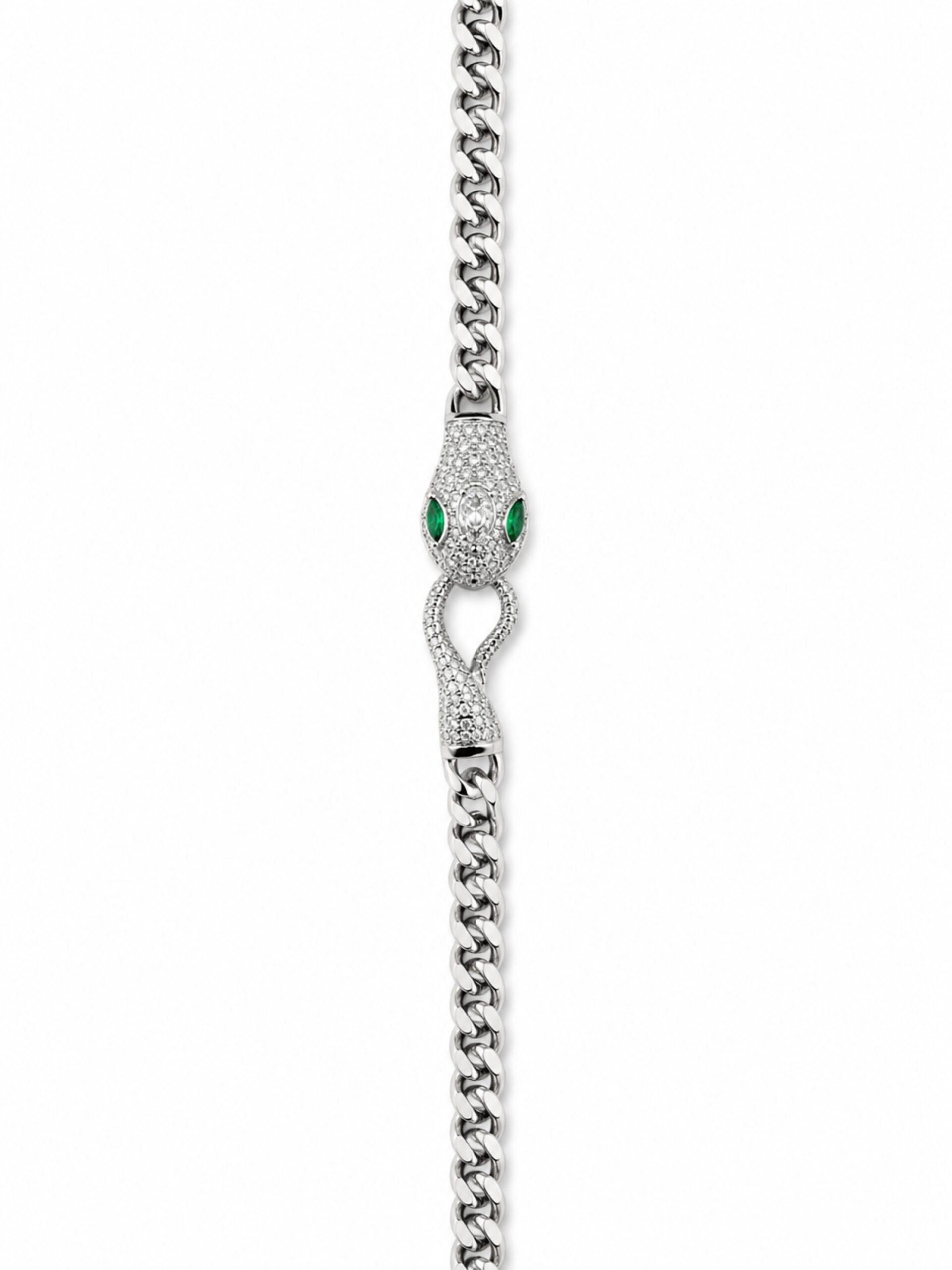 EROS - Emerald Serpent Luxe Bracelet