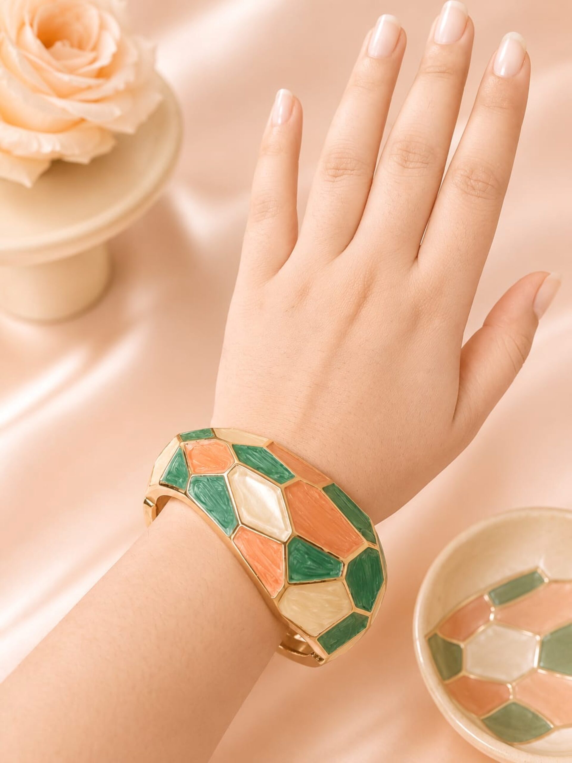EROS - Mosaic Harmony Statement Bangle