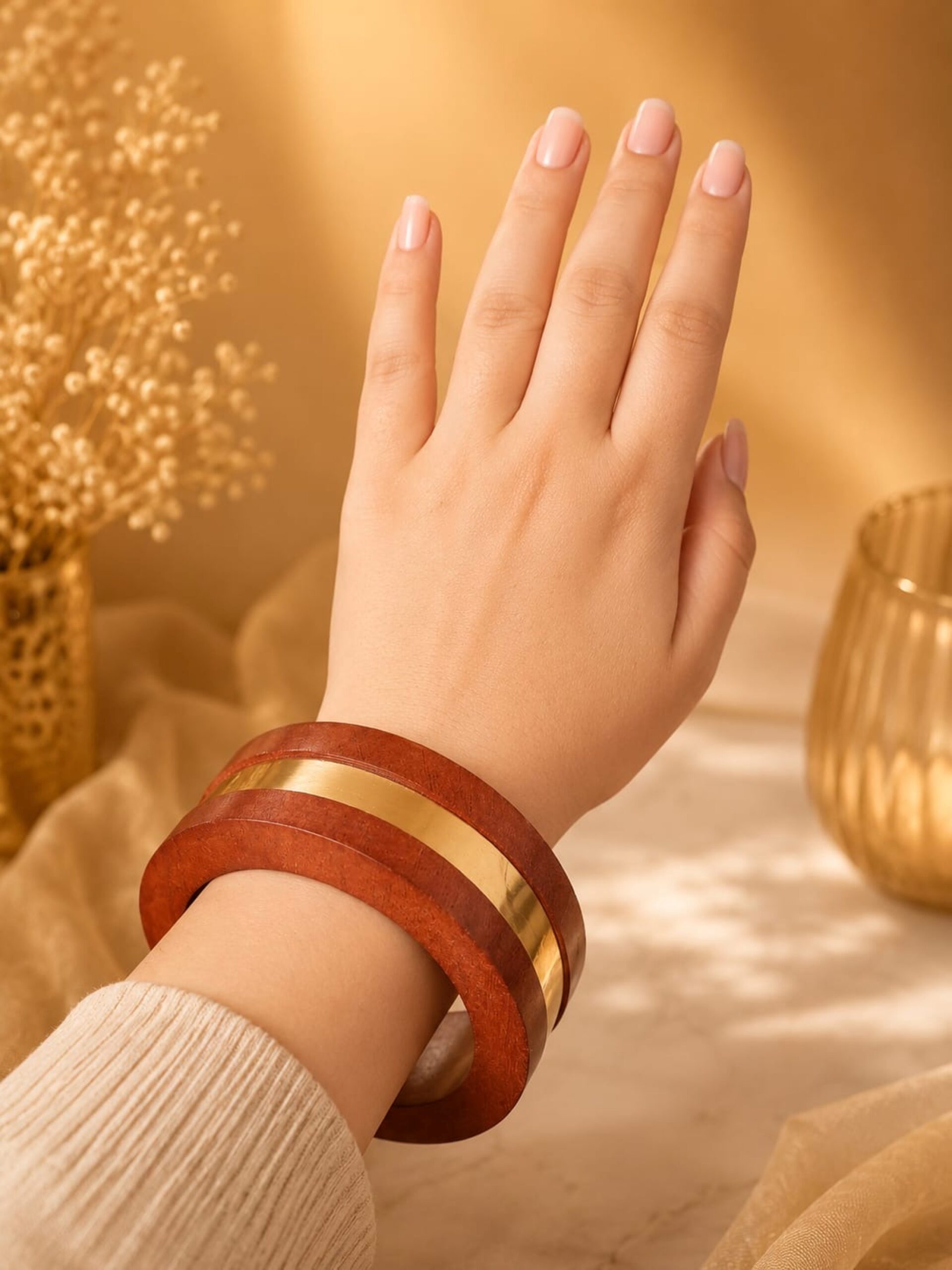 EROS - Pearl Radiance Cuff Bracelet