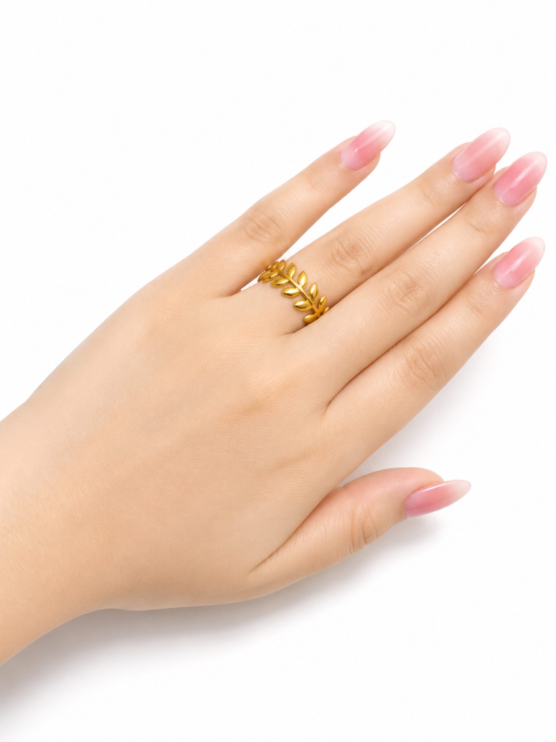EROS - Golden Laurel Ring