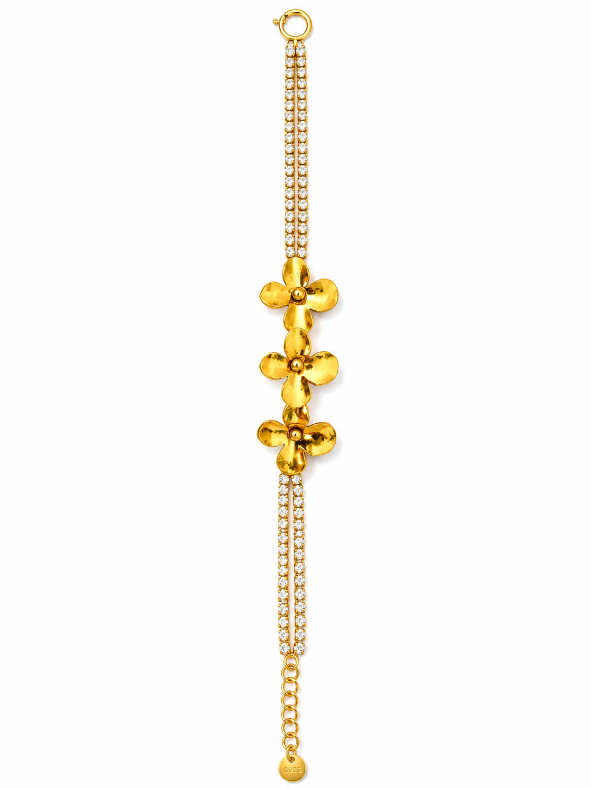 EROS - Golden Blossom Chain Bracelet