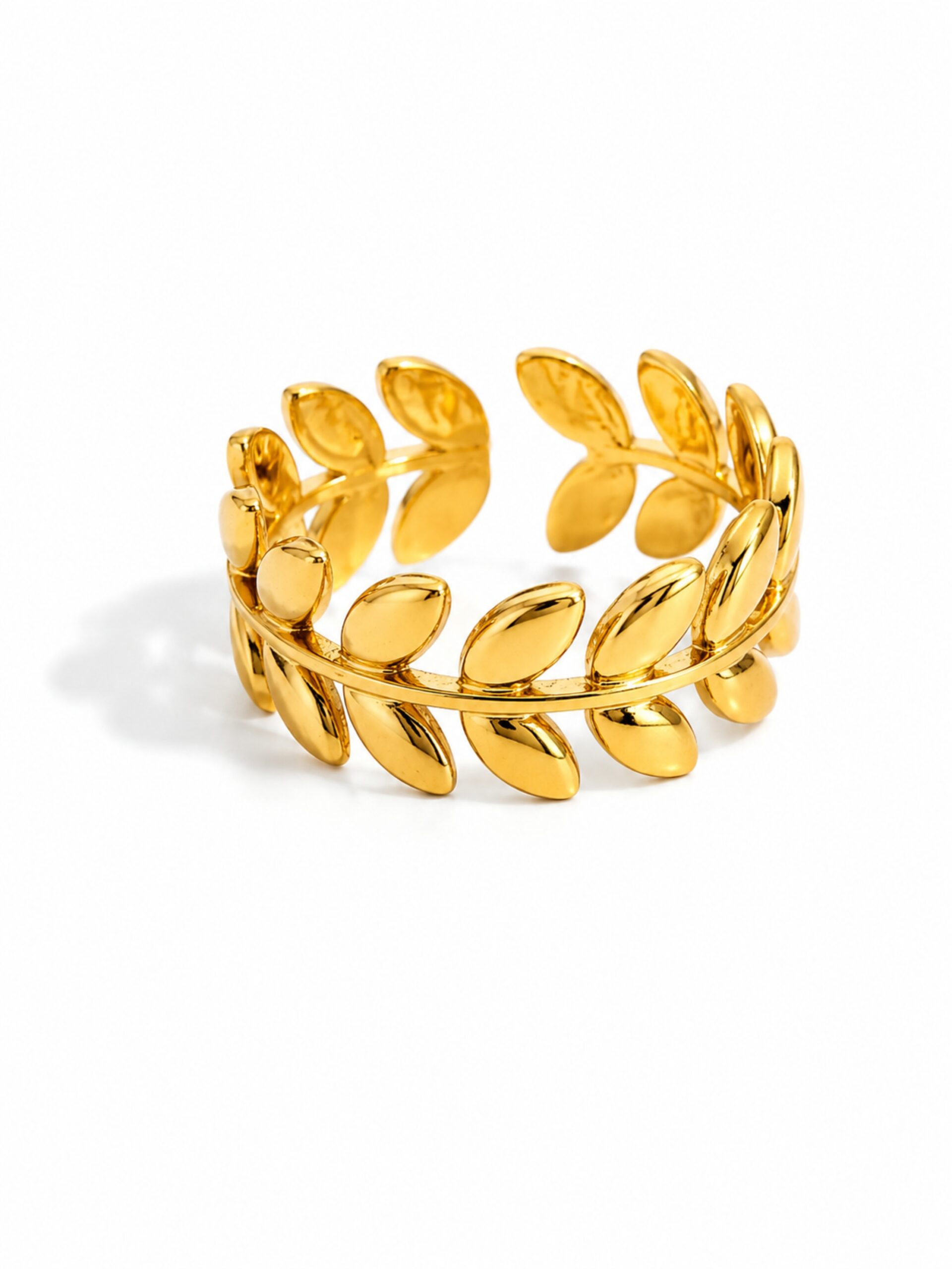 EROS - Golden Laurel Ring