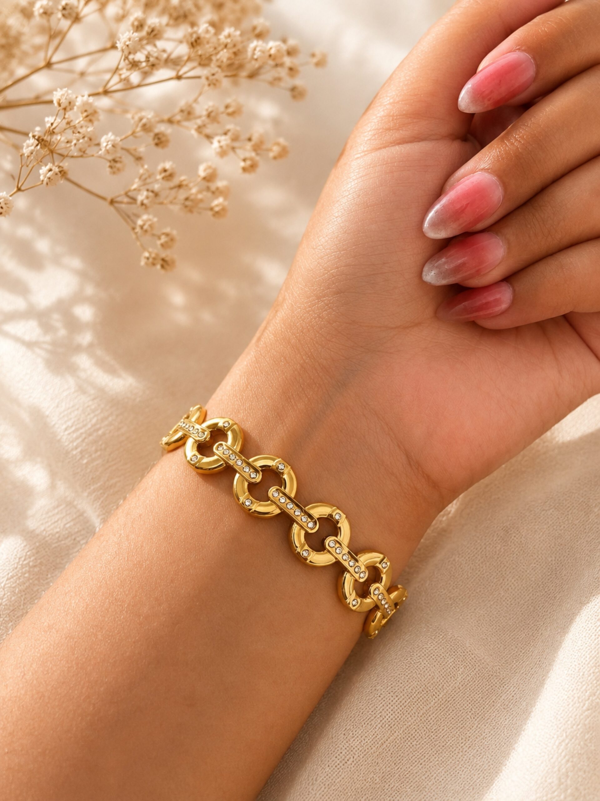 EROS - Luna Link Crystal Bracelet