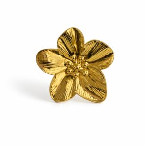 EROS – Golden Blossom Adjustable Ring