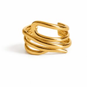 EROS – Aurora Spiral Adjustable Ring