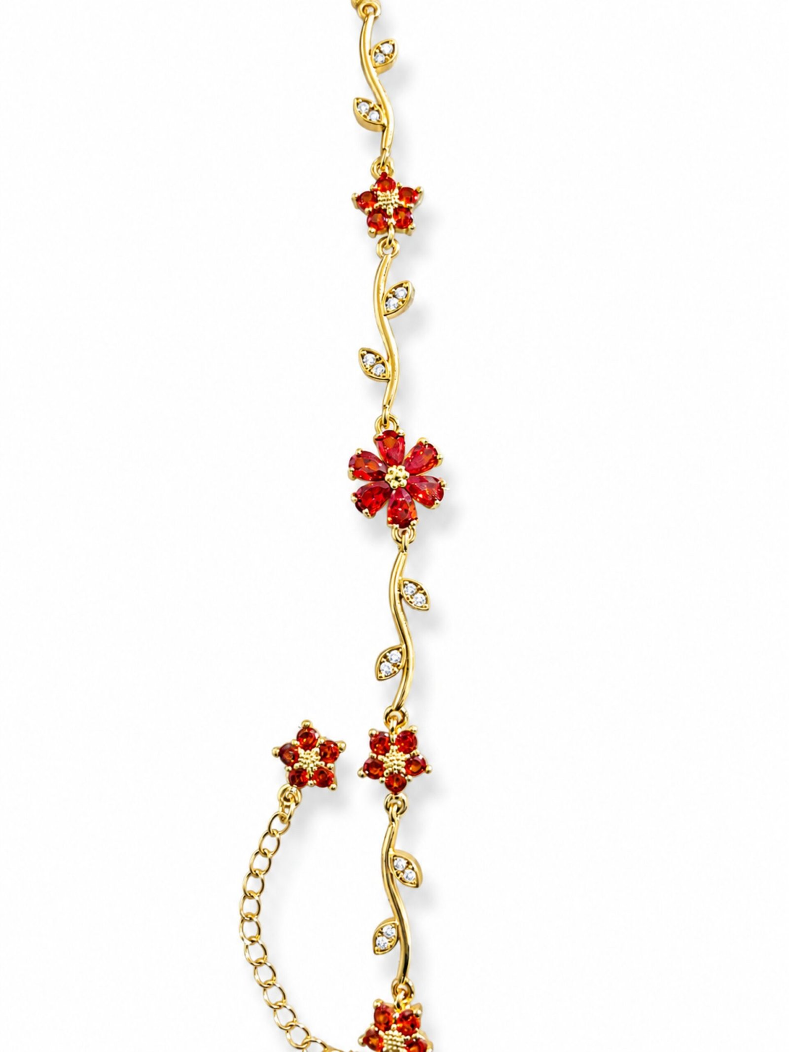 EROS - Ruby Blossom Bracelet