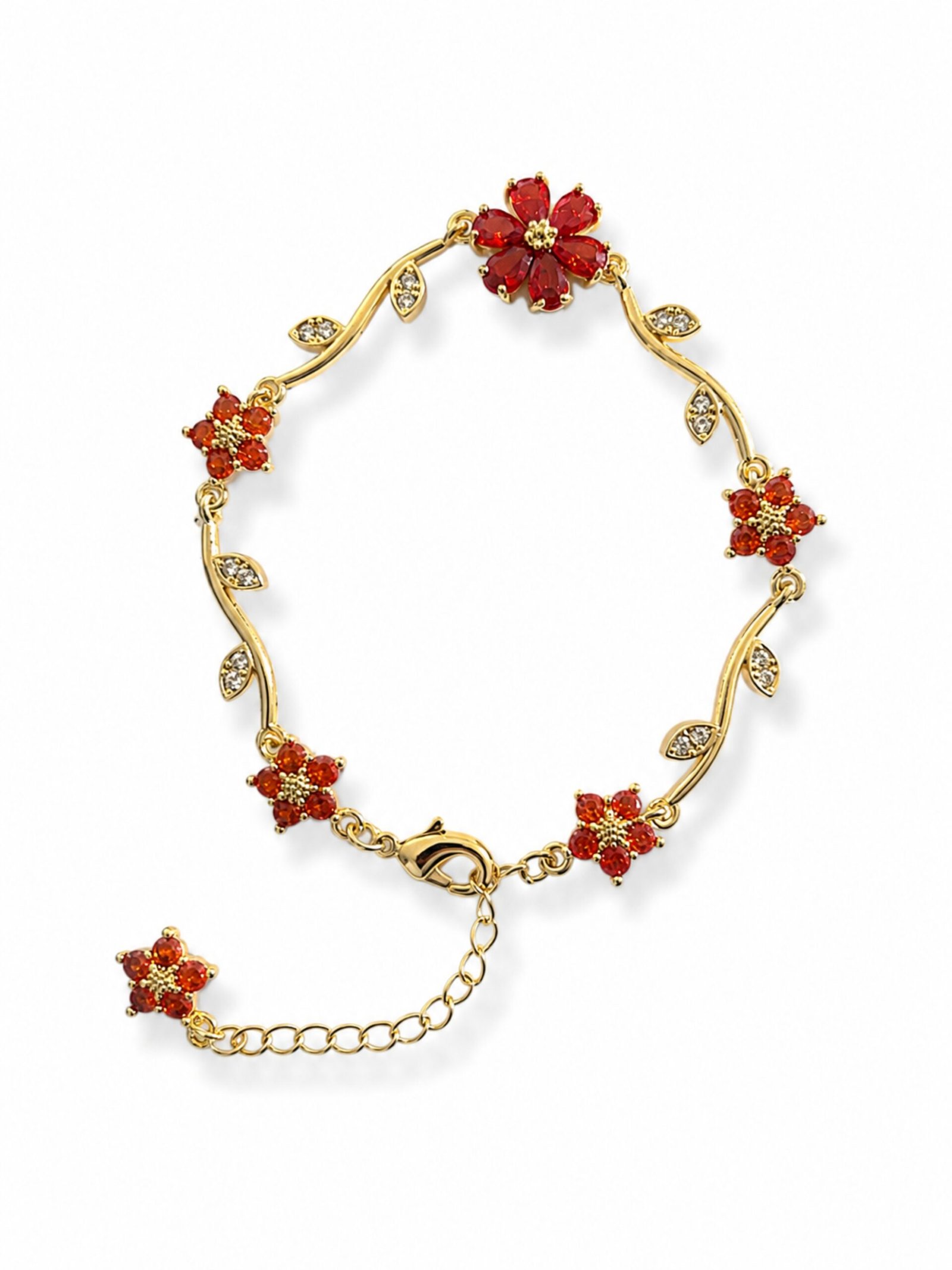 EROS - Ruby Blossom Bracelet
