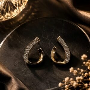 EROS – Golden Grace Spark Studs Earrings