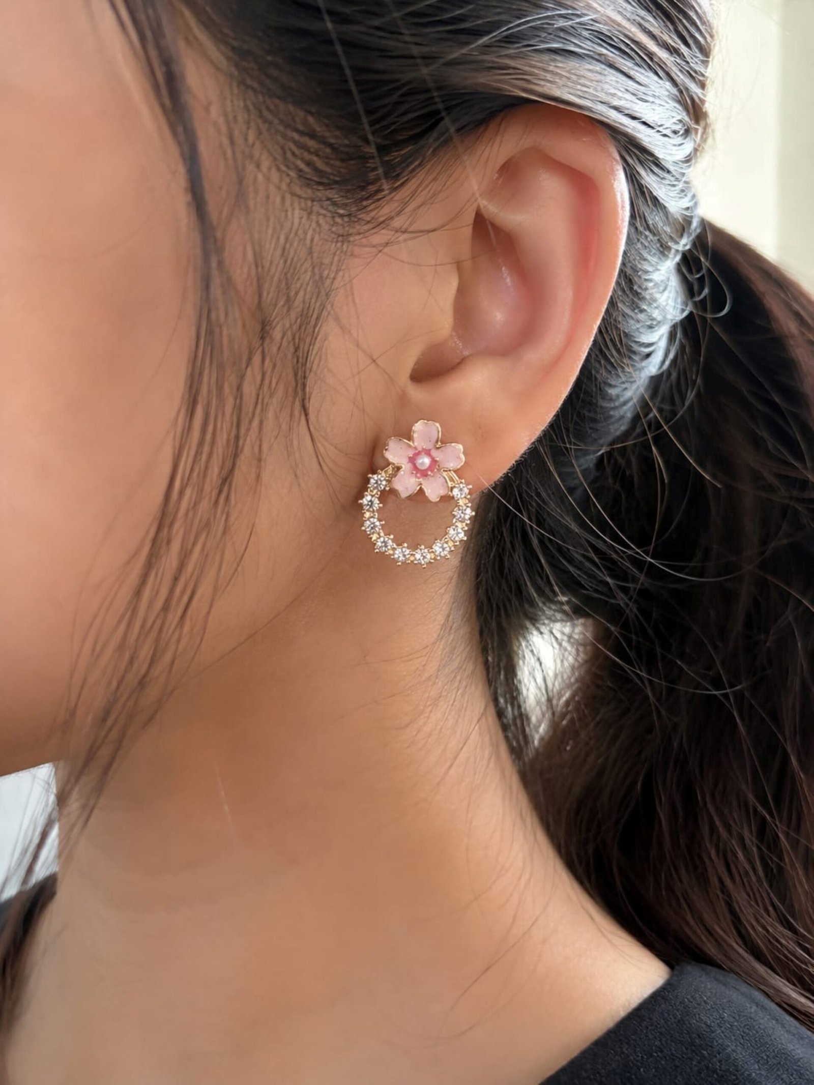 EROS - Blossom Halo Stud Earrings