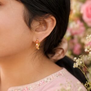 EROS – Blooming Garden Hoop Earrings